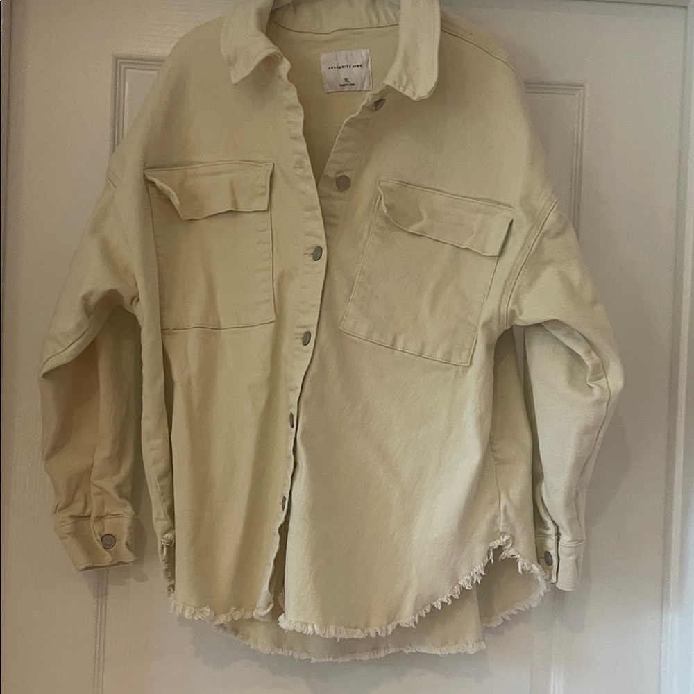 Celebrity Pink Light Tan‎ Utility Jacket
